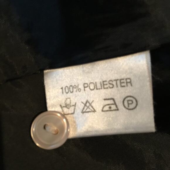 El Corte Ingles SPAIN Top Blouse Shirt 3/4 Sleeve Crew Neck 100% Polyester large - Picture 6 of 7